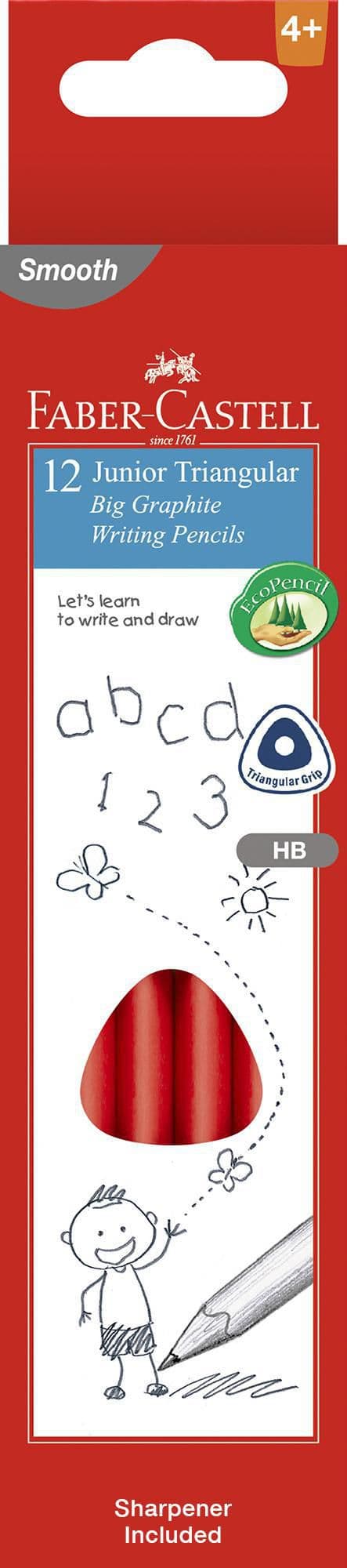 Blyertspenna FABER-CASTELL JuniorHB12/fp