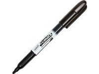Whiteboardpenna STAPLES 1mm svart 10/FP