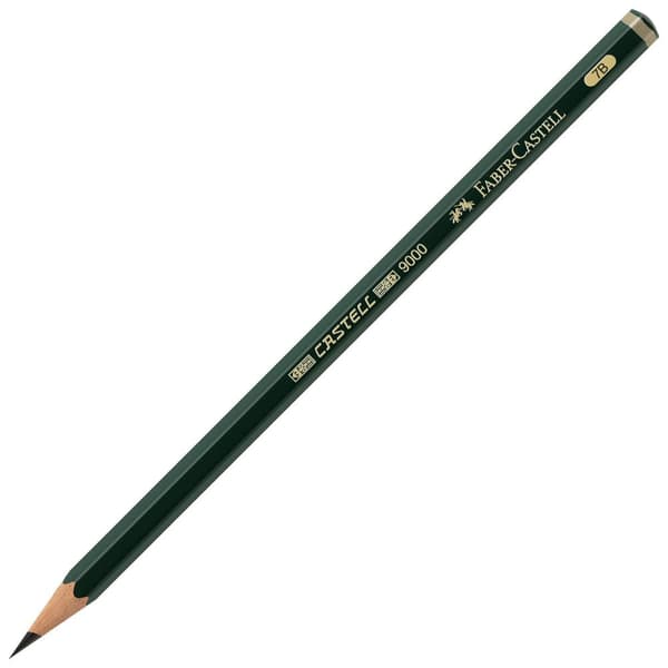 Blyertspenna Faber Castell 9000 7B 12st