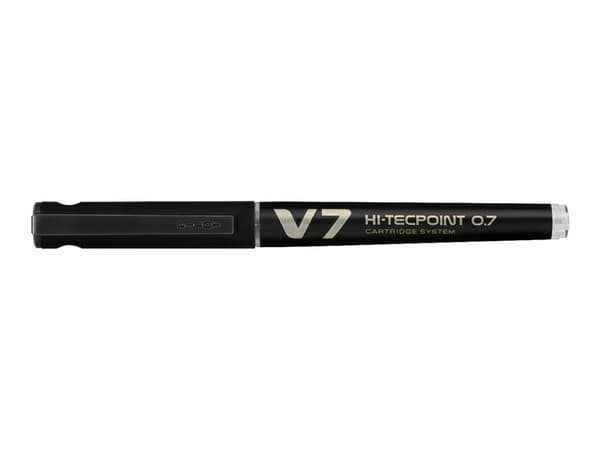 Bläckkulpenna PILOT Hi-Tec V7 svart 10st