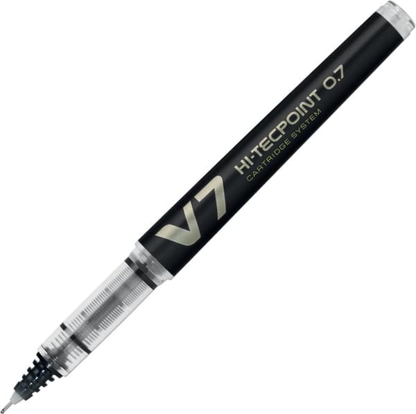 Bläckkulpenna PILOT Hi-Tec V7 svart 10st