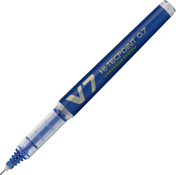 Bläckkulpenna PILOT Hi-Tec V7 blå 10st