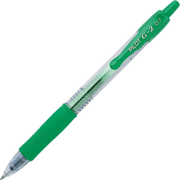 Gelpenna PILOT G-2 0,7 grön 12st