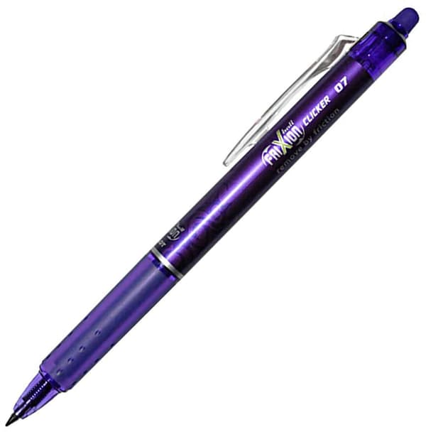 Gelpenna PILOT Frixion Clicker 0,7 viol 12st