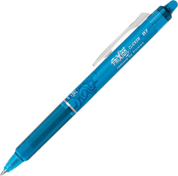 Gelpenna PILOT Frixion Clicker 0,7 ljblå 12st
