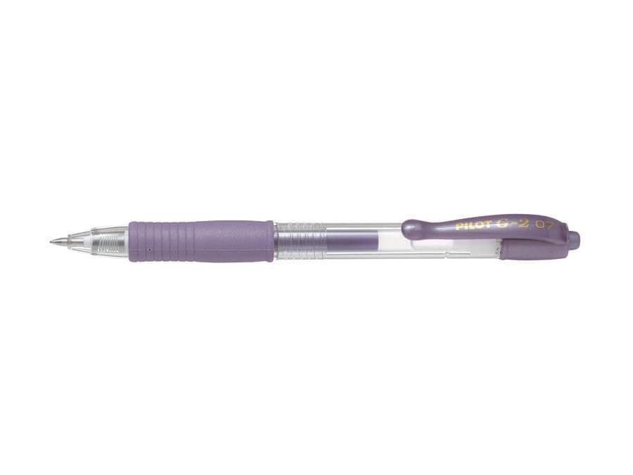 Gelpenna PILOT G-2 Metallic 0,7 violett 12st