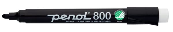 Whiteboardpenna PENOL 800 rund svart 10st