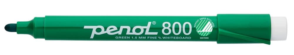 Whiteboardpenna PENOL 800 rund grön 10st