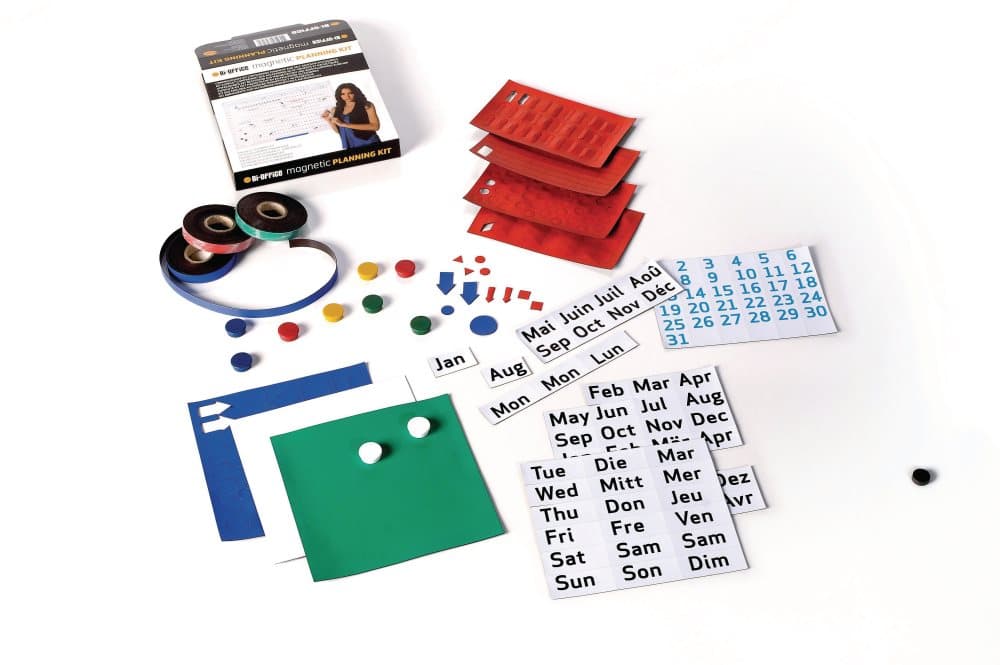 Planeringskit Whiteboard BI-OFFICE