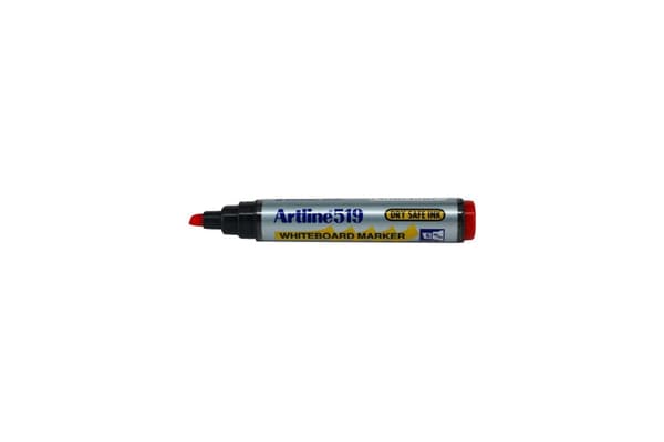 Whiteboardpenna ARTLINE 519 sned röd 12st