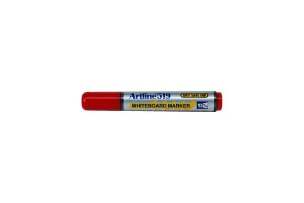 Whiteboardpenna ARTLINE 519 sned röd 12st