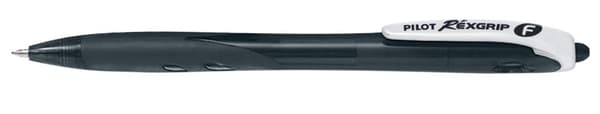 Kulpenna PILOT RexGrip fine 0,7 svart 10st