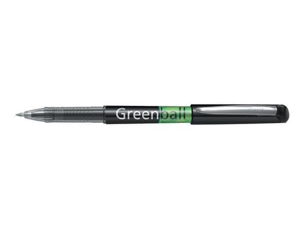 Bläckkulpenna PILOT GreenBall 0,7 svart 10st