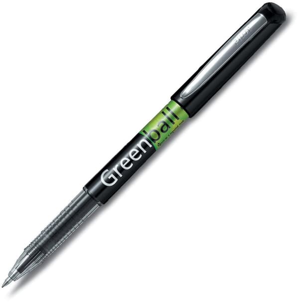 Bläckkulpenna PILOT GreenBall 0,7 svart 10st