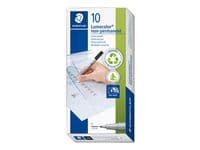 Universalpenna LUMOCOLOR F VL svart 10st