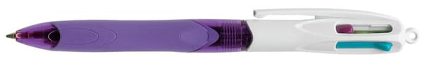 Kulpenna BIC 4 Colours Grip Fashion 1mm 12st