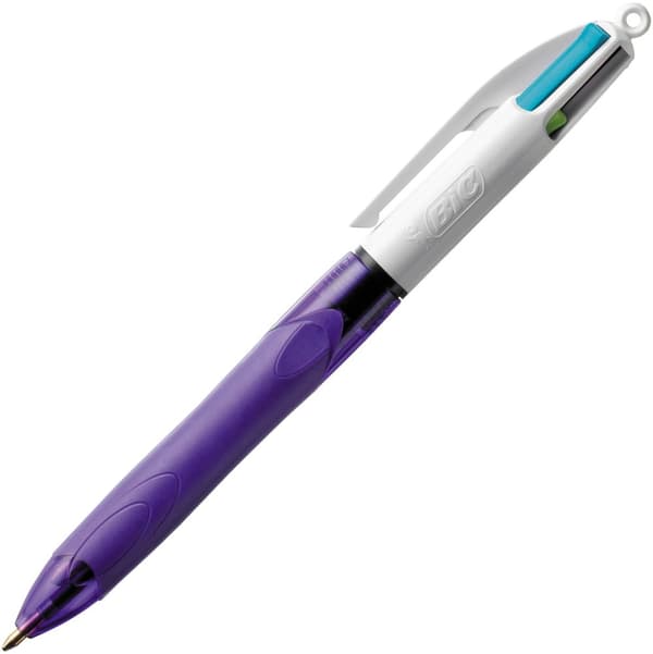 Kulpenna BIC 4 Colours Grip Fashion 1mm 12st