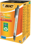 Miniatyrbild 4 av 4: Kulpenna BIC ECOlutions Clic Stic 1,0 sv 50st