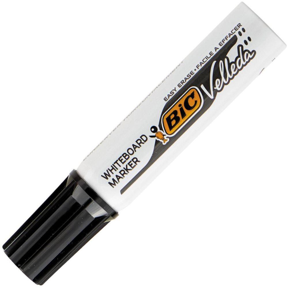 Whiteboardpenna BIC Velleda 1781 svart 12st