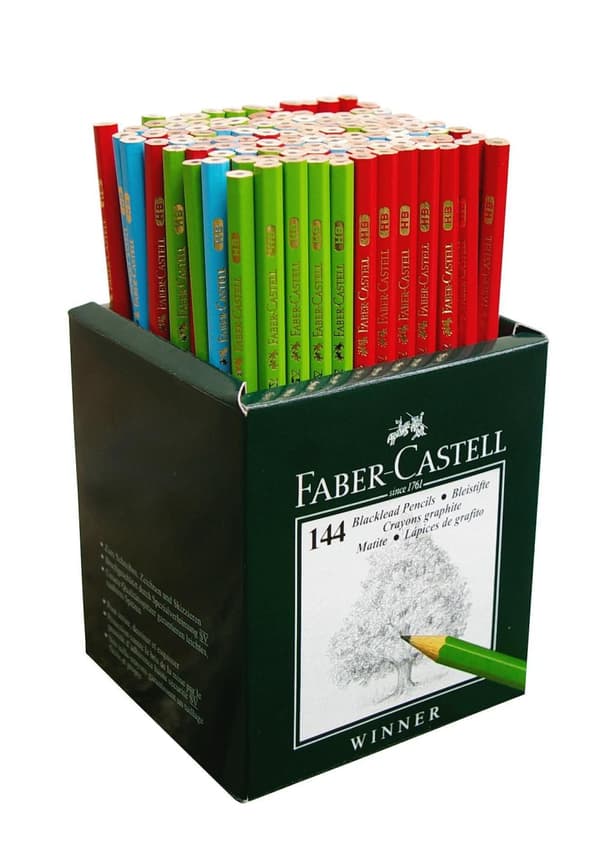Blyertspenna FABER-CASTELL HB 144/fp