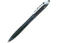 Kulpenna PILOT RexGrip medium 1,0 svart 10st