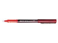 Bläckkulpenna PILOT Hi-Tec V7 0,7 röd 12st
