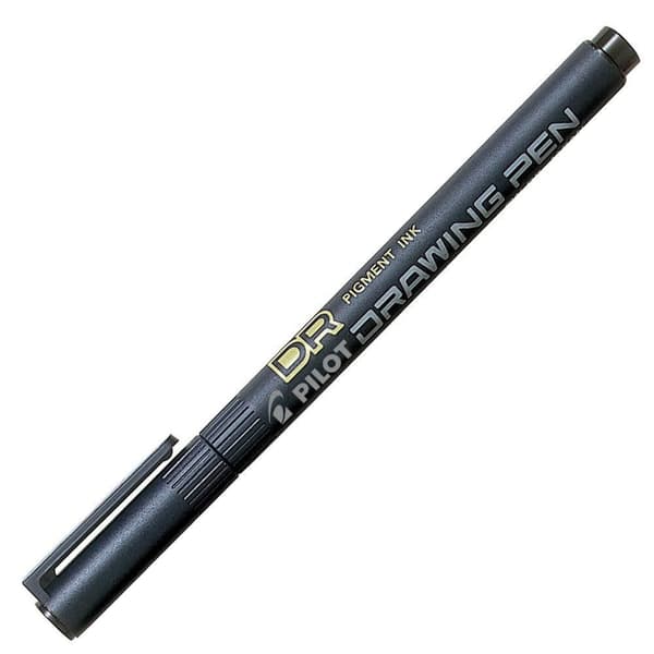 Ritpenna PILOT Drawingpen Pen 0,5 svart 12st