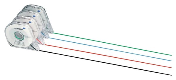 Uppdeln.band LEGAMASTER 2,5mmx16m svart
