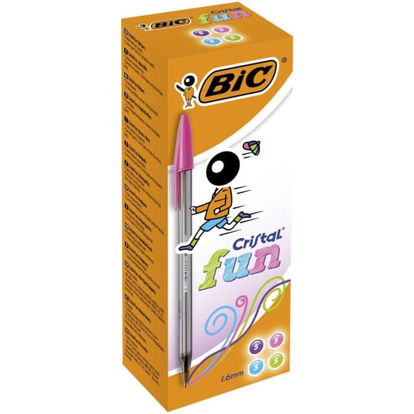 Kulpenna BIC Cristal Fun 1,6 sor. 20/fp