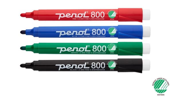 Whiteboardpenna PENOL 800 rund 4/fp