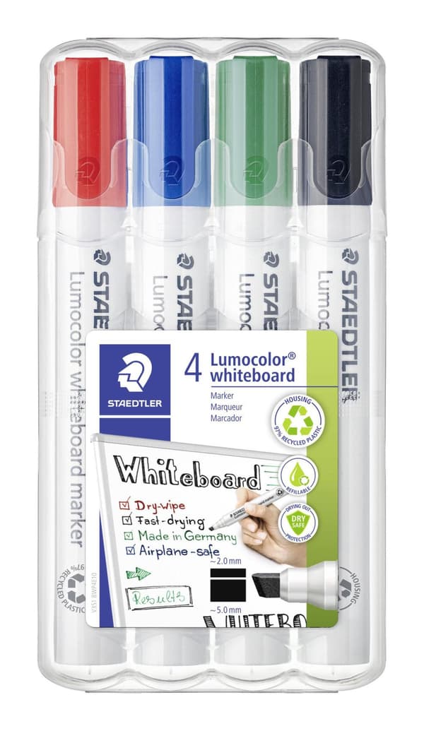 Whiteboardpenna LUMOCOLOR 351B sned 4/fp