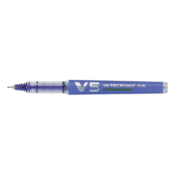 Bläckkulpenna PILOT Hi-Tec V5 blå 10st