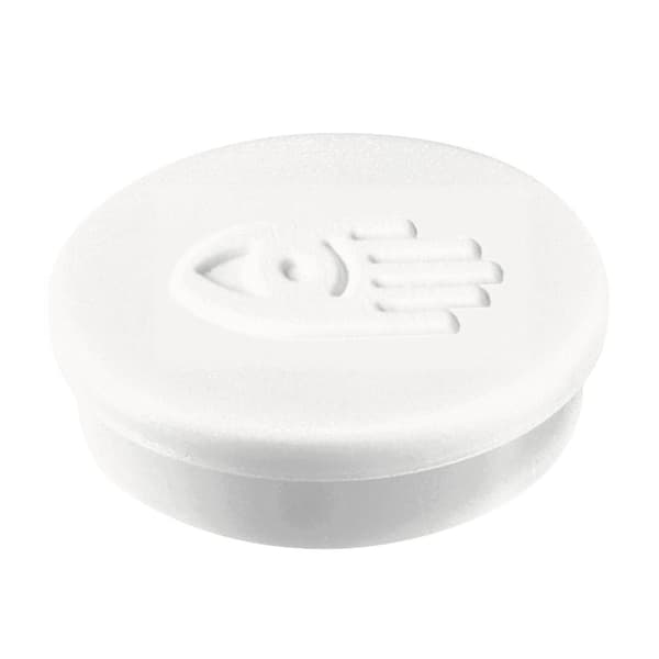 Magnetknappar LEGAMASTER 30mm vit 10/fp