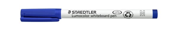 Whiteboardpenna STAEDTLER rund 1,0 blå 10st