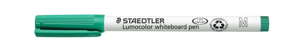 Whiteboardpenna STAEDTLER rund 1,0 grön 10st