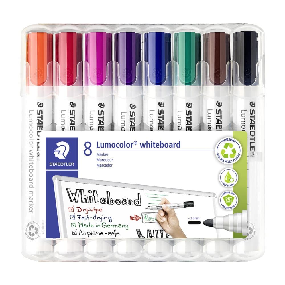 Whiteboardpenna STAEDTLER 351 rund 8/FP