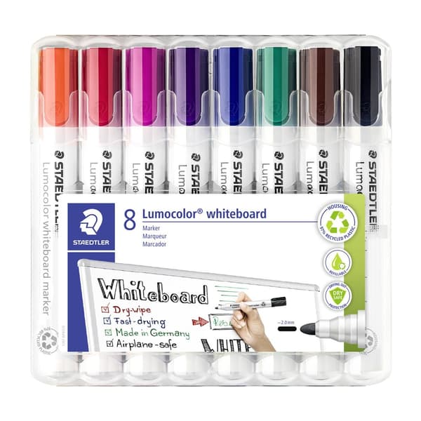 Whiteboardpenna LUMOCOLOR 351 rund 8/fp