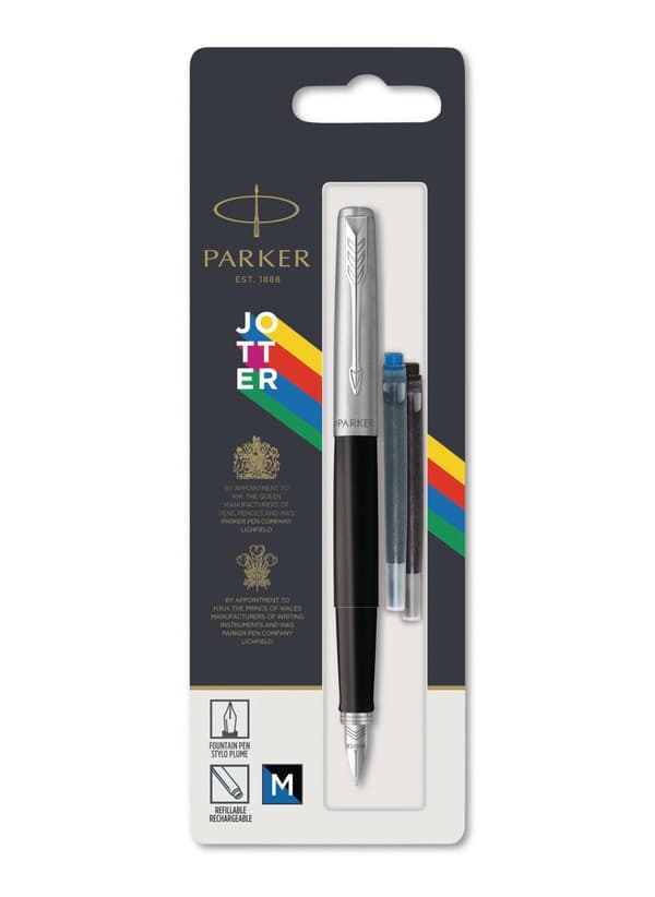 Reservoarpenna PARKER Jotter svart