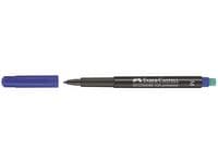 Märkpenna VF FABER CASTELL medium blå 10st