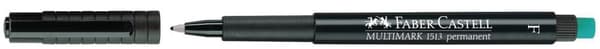 Märkpenna VF FABER CASTELL fine svart 10st