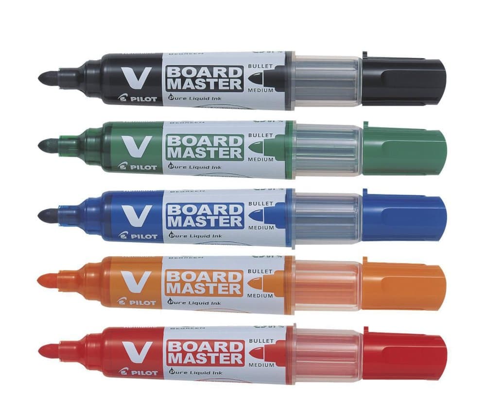 Whiteboardpenna PILOT V Board rund 5/FP