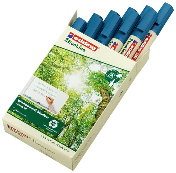 Whiteboardpenna EDDING Eco 28 blå 10st