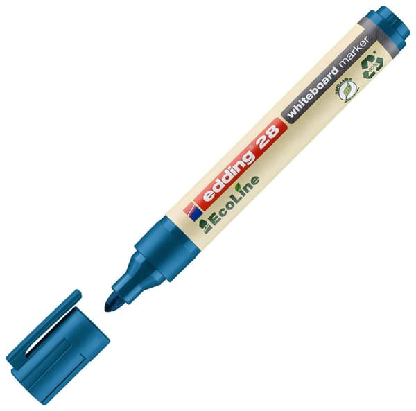 Whiteboardpenna EDDING Eco 28 blå 10st