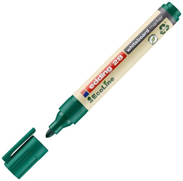 Whiteboardpenna EDDING Eco 28 grön 10st