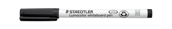 Whiteboardpenna LUMOCOLOR 1,0mm svart 10st