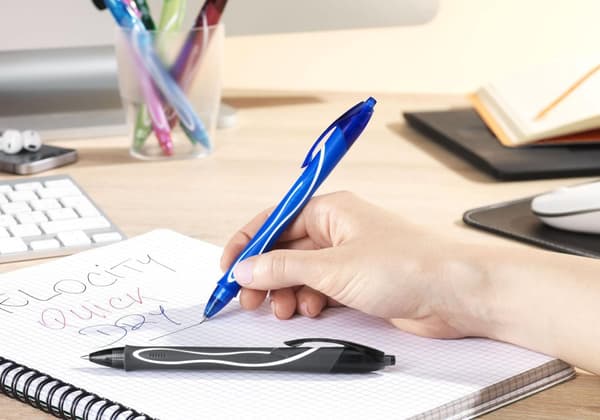 Gelpenna BIC Gelocity Quick Dry blå 12st