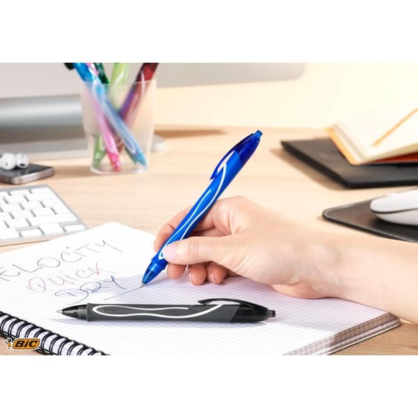 Gelpenna BIC Gelocity Quick Dry röd 12st