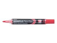 Whiteboardpenna PENTEL Maxiflo Flex röd 12st