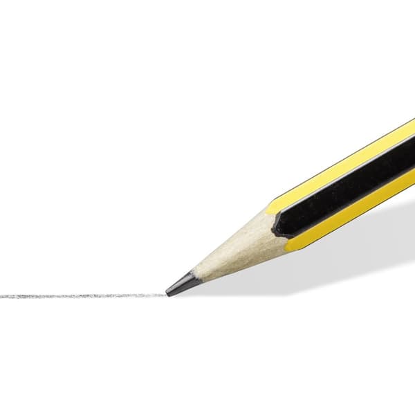 Blyertspenna STAEDTLER topgummi HB 12/fp