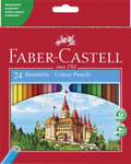 Miniatyrbild 1 av 2: Färgpenna Faber Castell Slott 24/fp